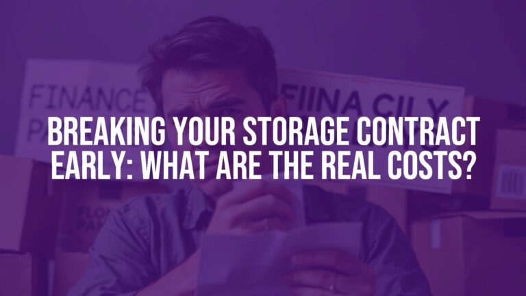 Breaking Your Storage Contract Early: What Are the Real Costs?